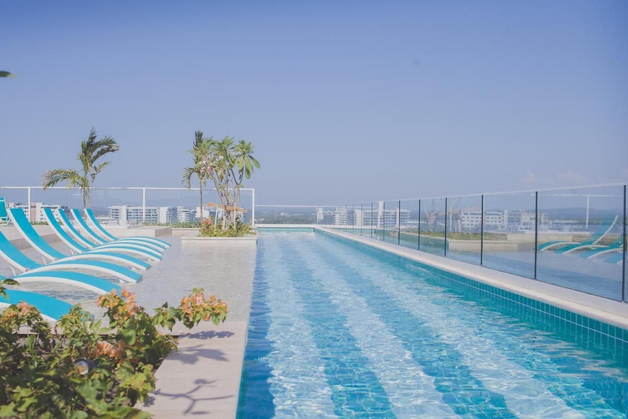Confortable De Lujo! Cielo Mar, Morros, Playa Azul Apartamento Cartagena
