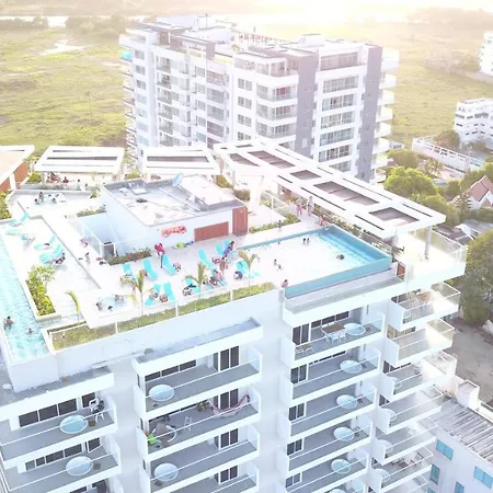 Confortable De Lujo! Cielo Mar, Morros, Playa Azul Apartamento